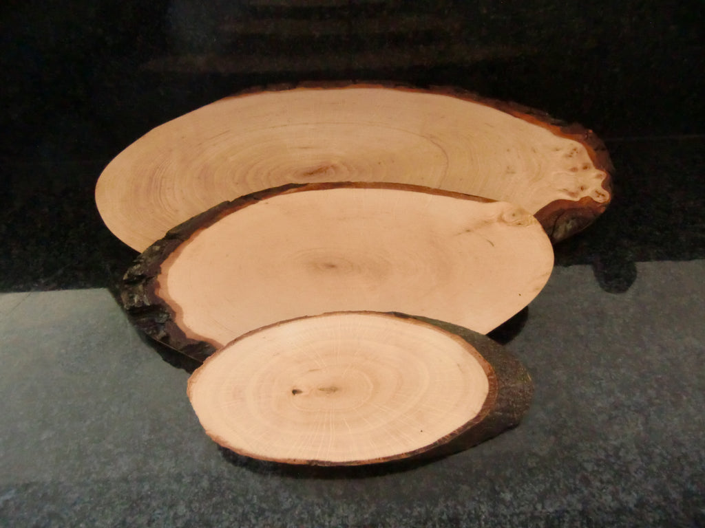 Käsebrett Rinde Schneidbrett Rindenbrett ERLE Holz Deko Servierbrett Baumscheibe